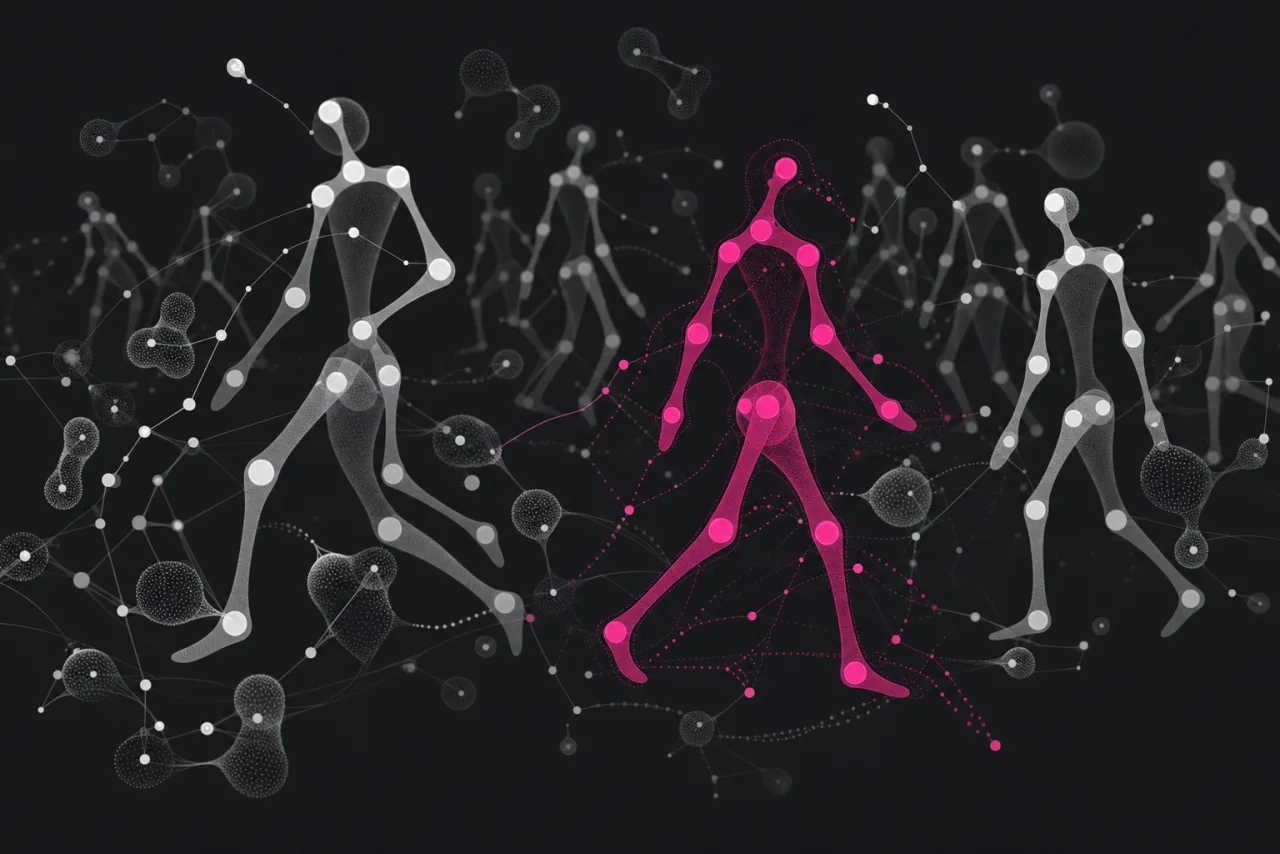 Behaviour and pose — an illustrative view of the capability.