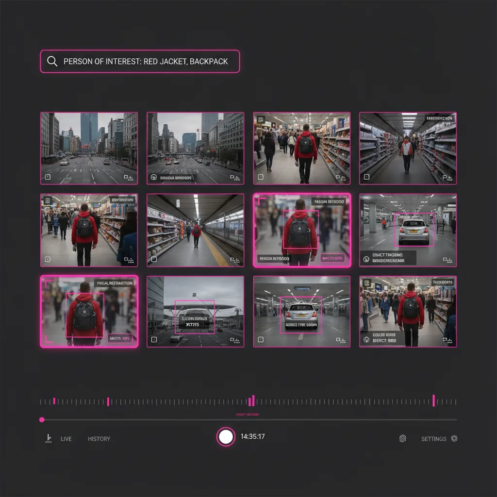 Video understanding and search — an illustrative view of the capability.